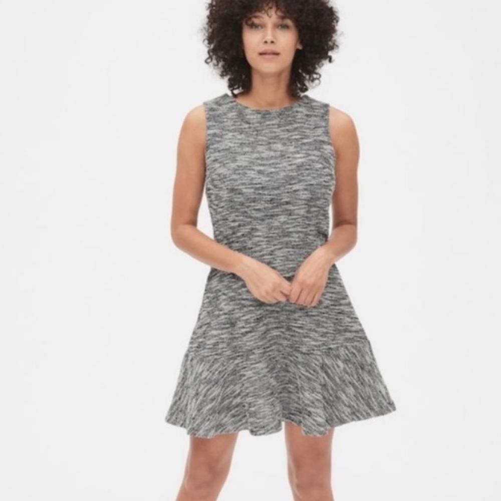 💜 Tweed Gap Black & White Mini